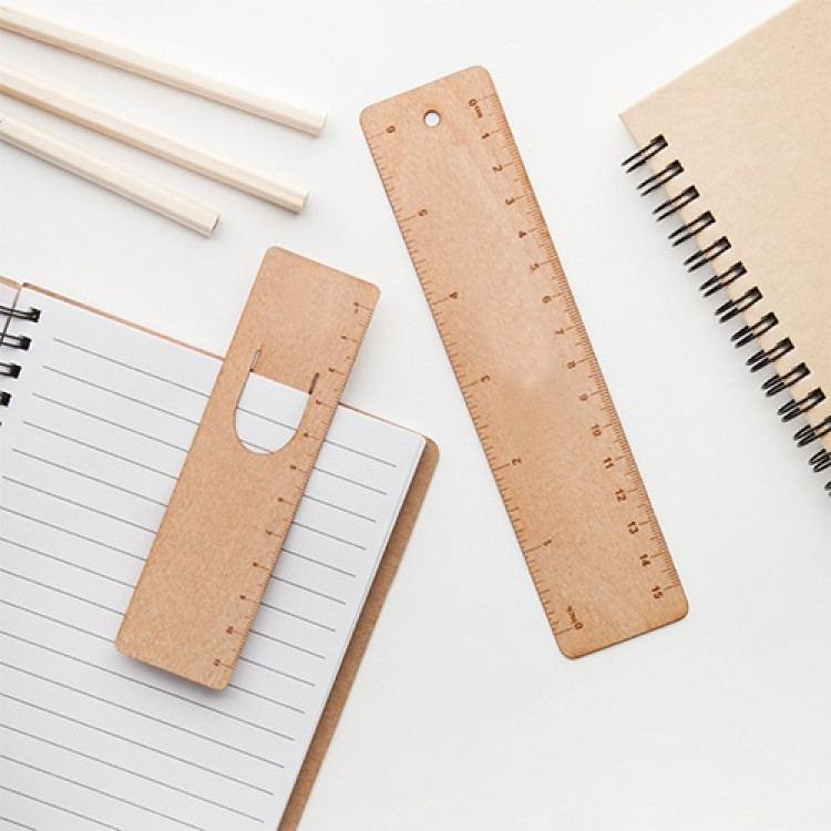 Еко дрвен букмаркер